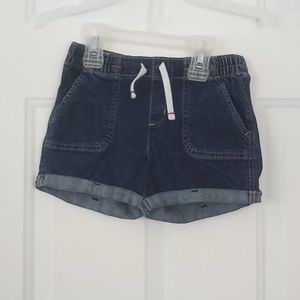 Girl's Jumping Beans denim shorts size 6. Like new condition